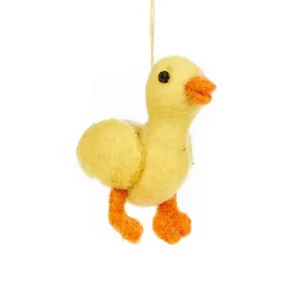 Darla The Duckling Hanging Decoration by Felt So Good