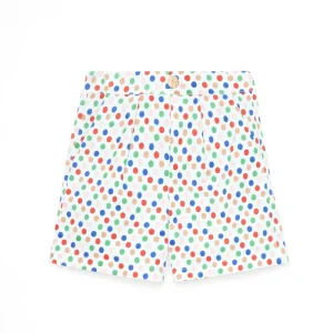 Dots Bermuda Shorts in Soft Blue by Weekend House Kids - Last Ones In Stock - 3-6 Years