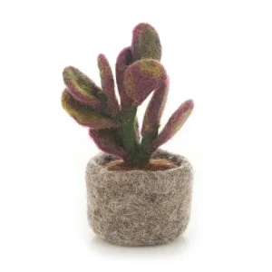 Ficus Elastica Plant Felt Decoration by Felt So Good