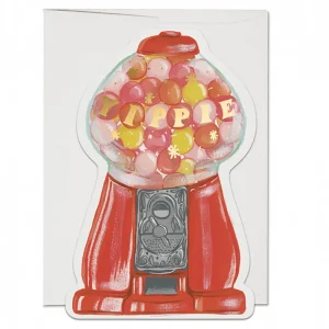 Gumballs Congratulations Greetings Card by Red Cap Cards