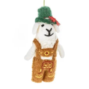 Hanz The Sheep Hanging Decoration by Felt So Good