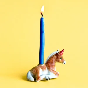 Horse Ceramic Cake Topper by Camp Hollow