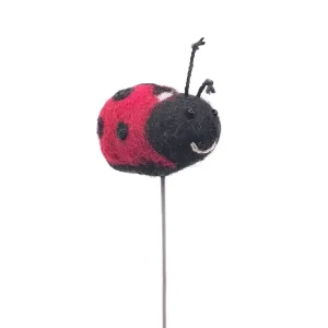Ladybird Wire Decoration by Amica