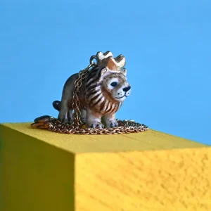 Lion King Ceramic Pendant by Camp Hollow