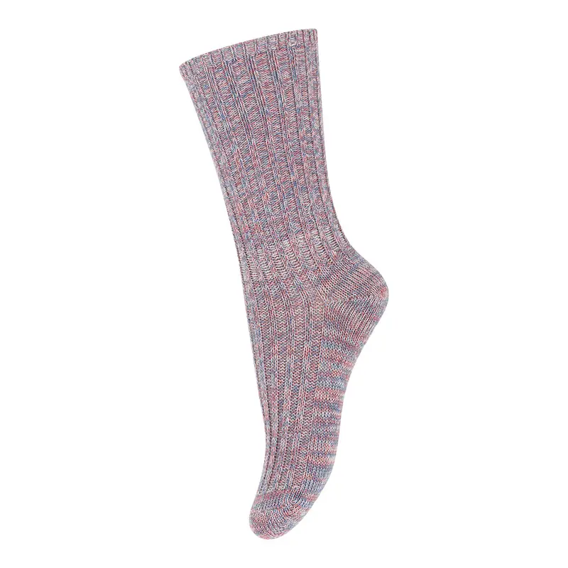 Re-Sock Cotton Ankle Socks in Soft Mauve by MP Denmark