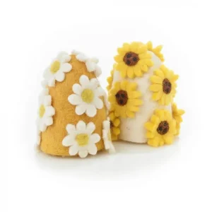 Spring Florals Easter Egg Cosies by Felt So Good