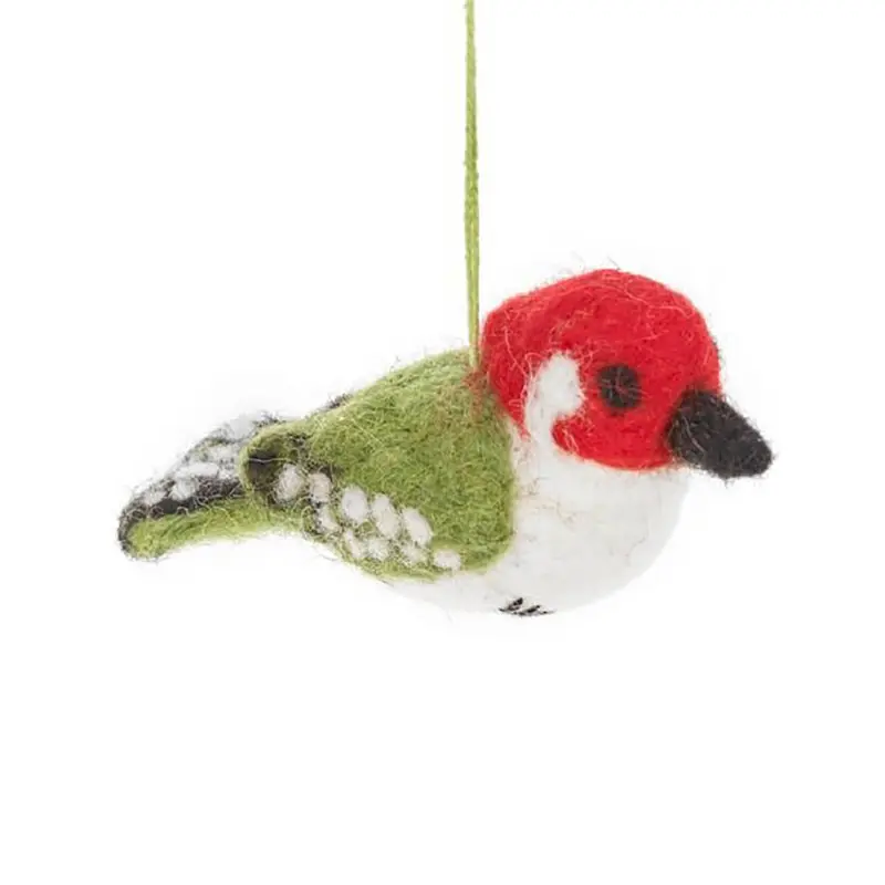 Winnie The Woodpecker Hanging Decoration by Felt So Good