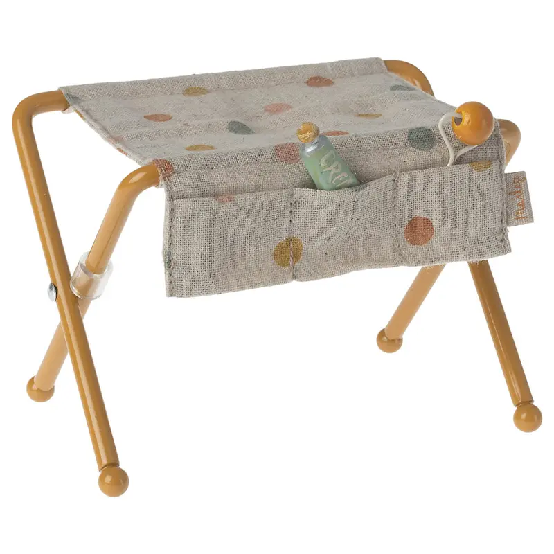 Baby Mouse Nursery Table in Ochre by Maileg