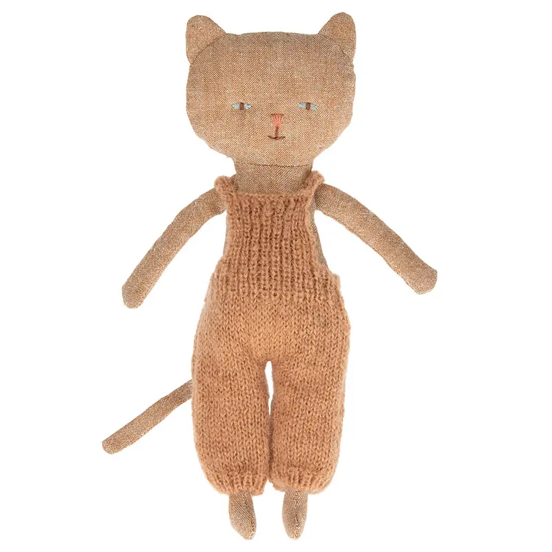 Chatons Kitten in Overalls in Ginger by Maileg