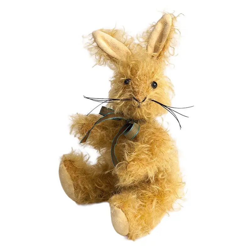 Fuzzy Jointed Mohair Bunny by Canterbury Bears
