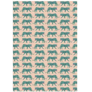 Leopards Gift Wrap by Elena Essex for Earlybird Designs