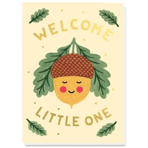 Little Acorn Greetings Card by Holly Maguire for Stormy Knight