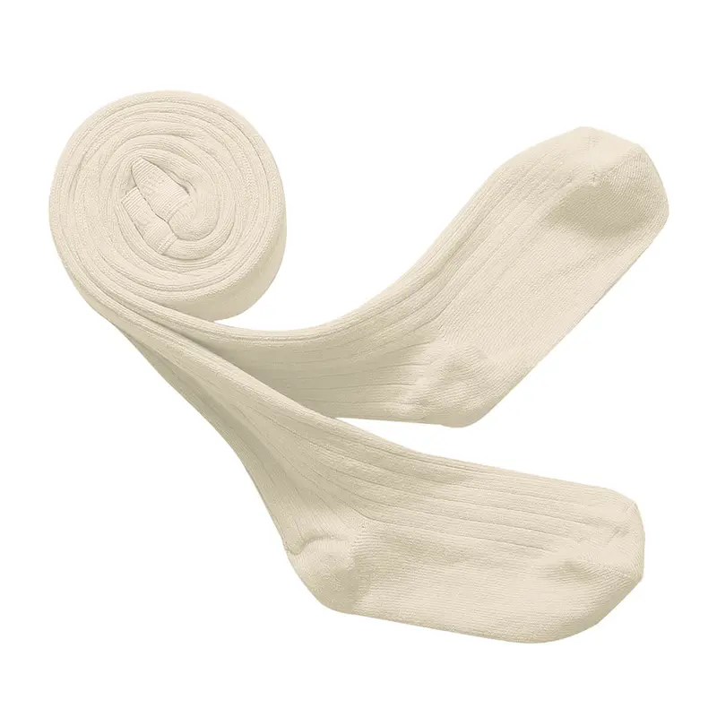 Louise Ribbed Tights in Doux Agneaux by Collegien