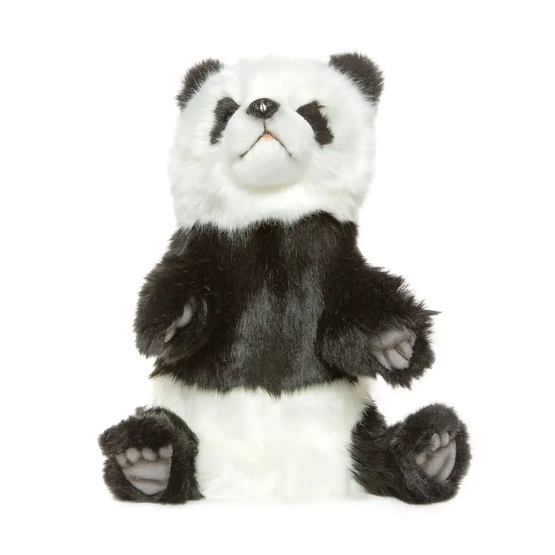 Panda Bear Hand Puppet (30cm) by Hansa