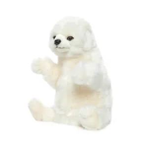 Polar Bear Hand Puppet (31cm) by Hansa