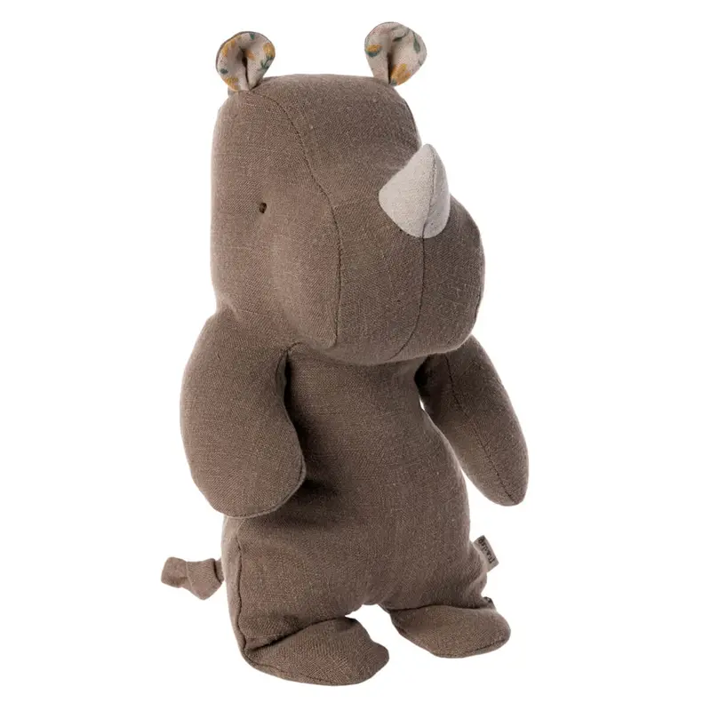 Safari Friends Rhino (Small 22cm) in Chocolate by Maileg