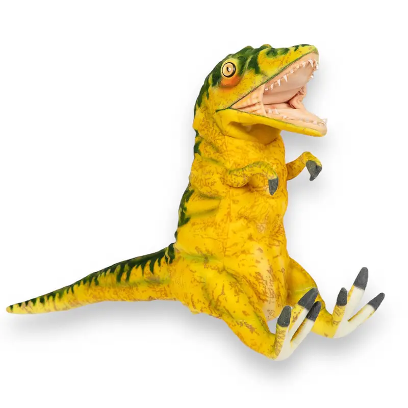 Tyrannosaurus Rex Hand Puppet in Yellow (50cm) by Hansa