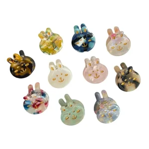 Bunny Mini Hair Claw in Various Colours by Hello Sakura