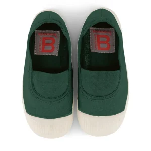 Elastic Tennis Shoe in Matcha by Bensimon