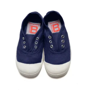 Elly Slip On Tennis Shoe in Marine by Bensimon