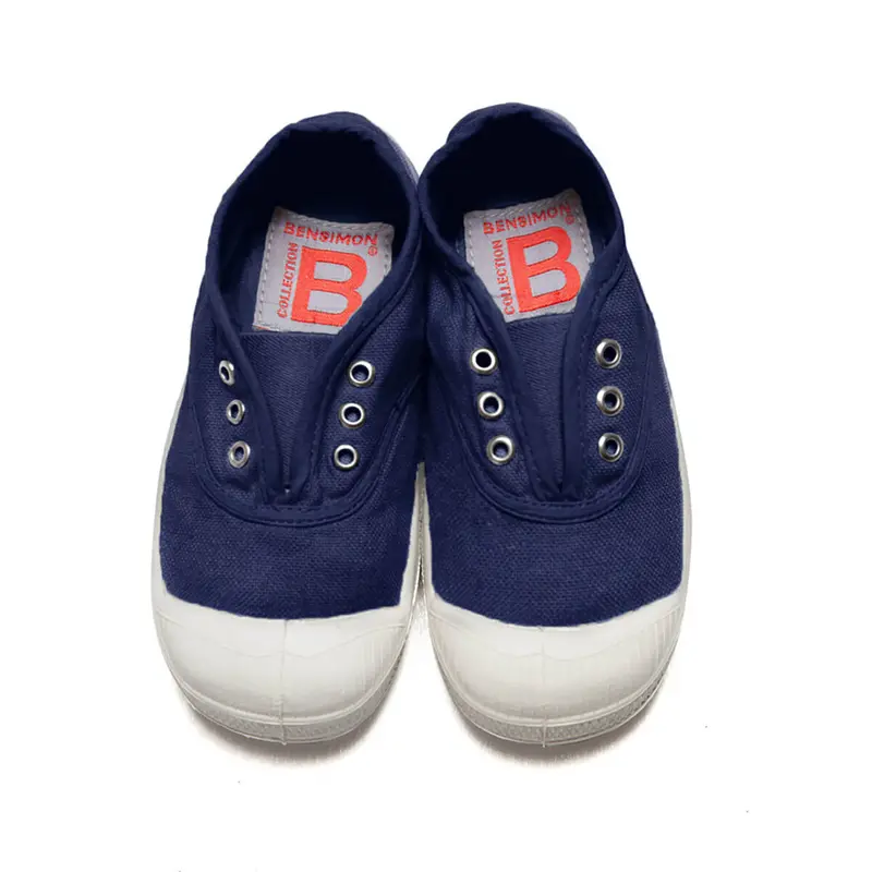 Elly Slip On Tennis Shoe in Marine by Bensimon