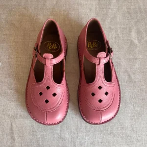 Ezra Cut Out Sandals in Peony by PP