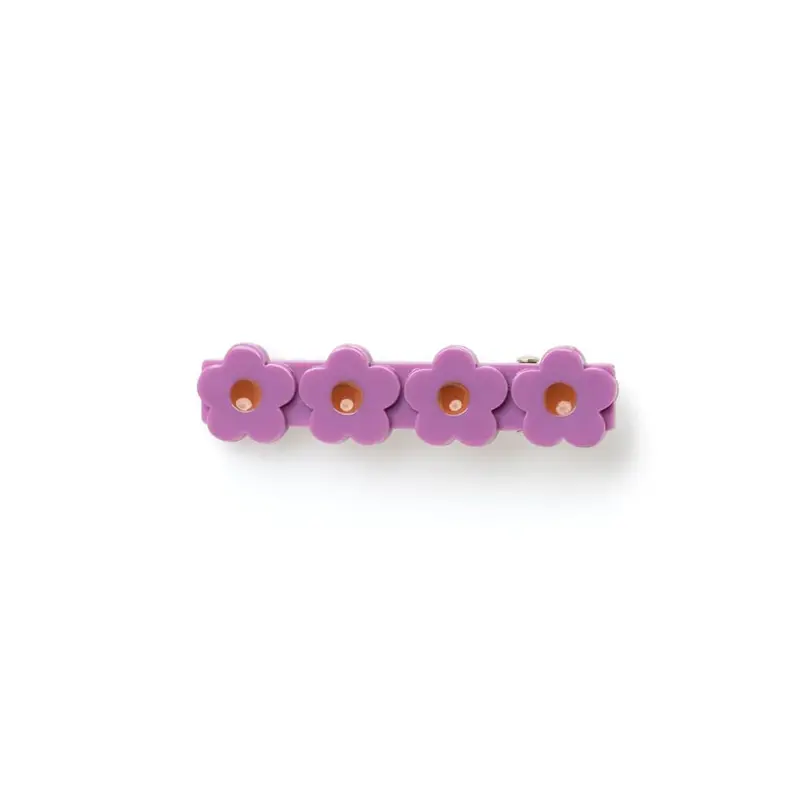 Flower Hair Clip in Jukebox by Wunderkin Co