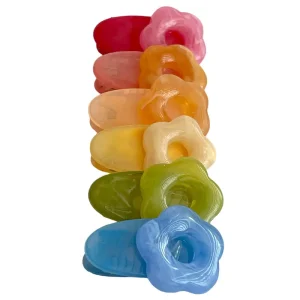 Flower Power Mini Hair Clip in Various Colours by Hello Sakura