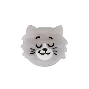 Grey Cat Mini Hair Claw by Coucou Suzette
