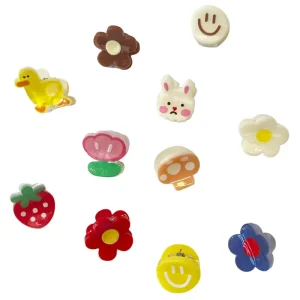 Kawaii Mini Hair Claw (1.5cm) in Various Designs by Hello Sakura