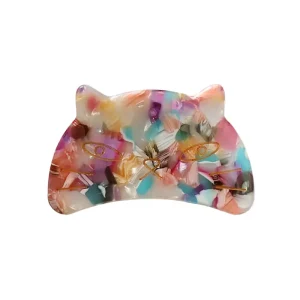 Large Kitty Hair Claw in Multi by Hello Sakura