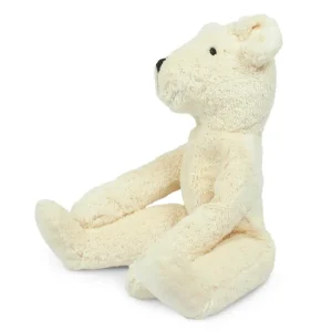 Large White Bear Floppy Animal Soft Toy by Senger Naturwelt