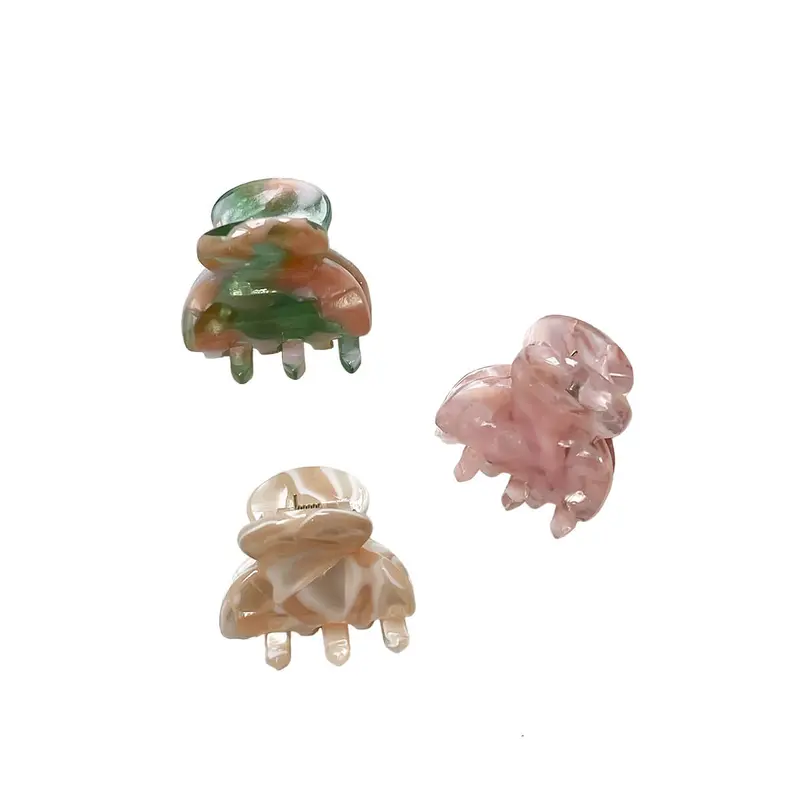 Marble Mini Hair Claw (2.5cm) in Various Colours by Hello Sakura