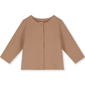 Baby Cardigan in Biscuit by Gray Label - Last One In Stock - 0-3 Months