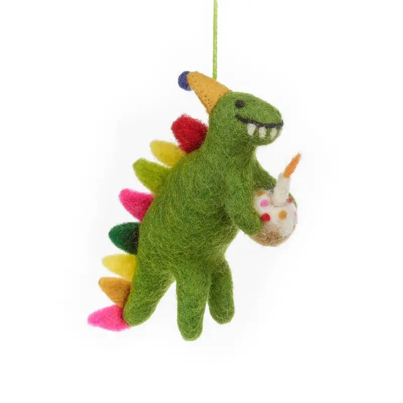 Birthday Dino Hanging Decoration by Felt So Good