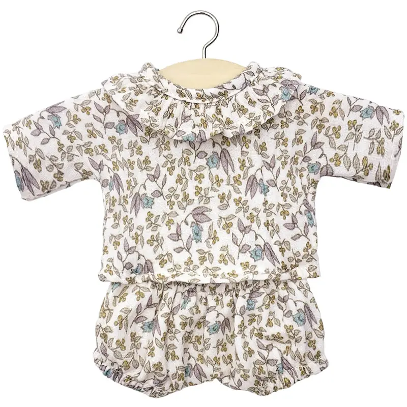 Coline Outfit (28cm Doll) in Clochette Print by Minikane