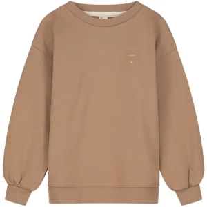 Dropped Shoulder Sweater in Biscuit by Gray Label - Last One In Stock - 1-2 Years