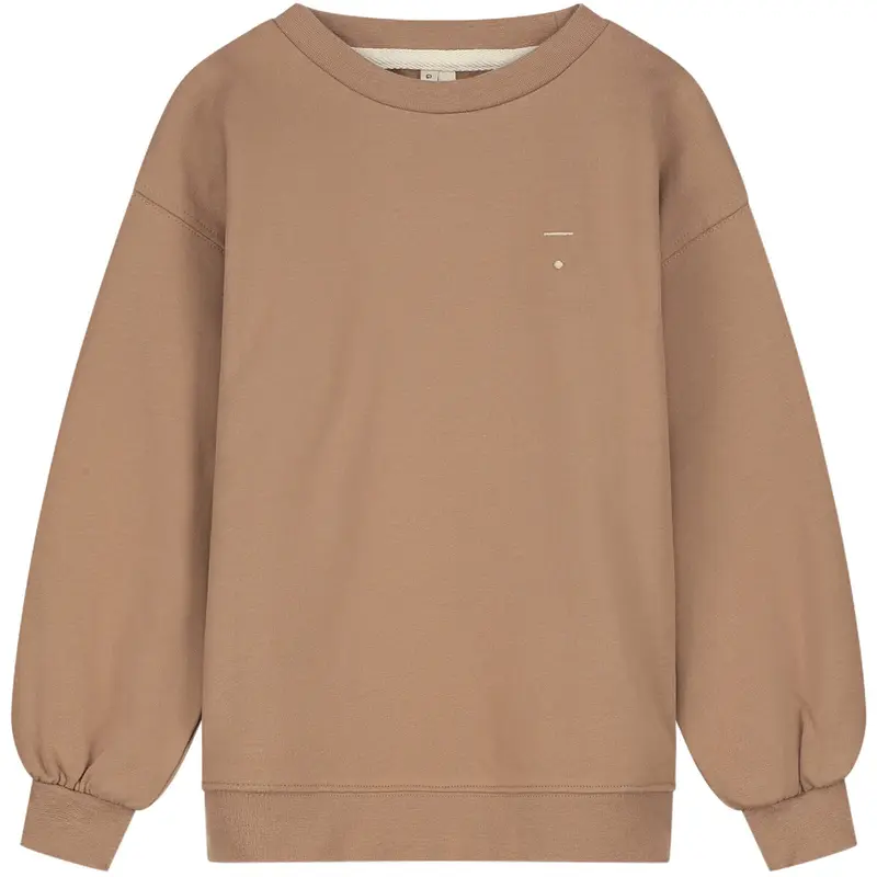 Dropped Shoulder Sweater in Biscuit by Gray Label - Last One In Stock - 1-2 Years