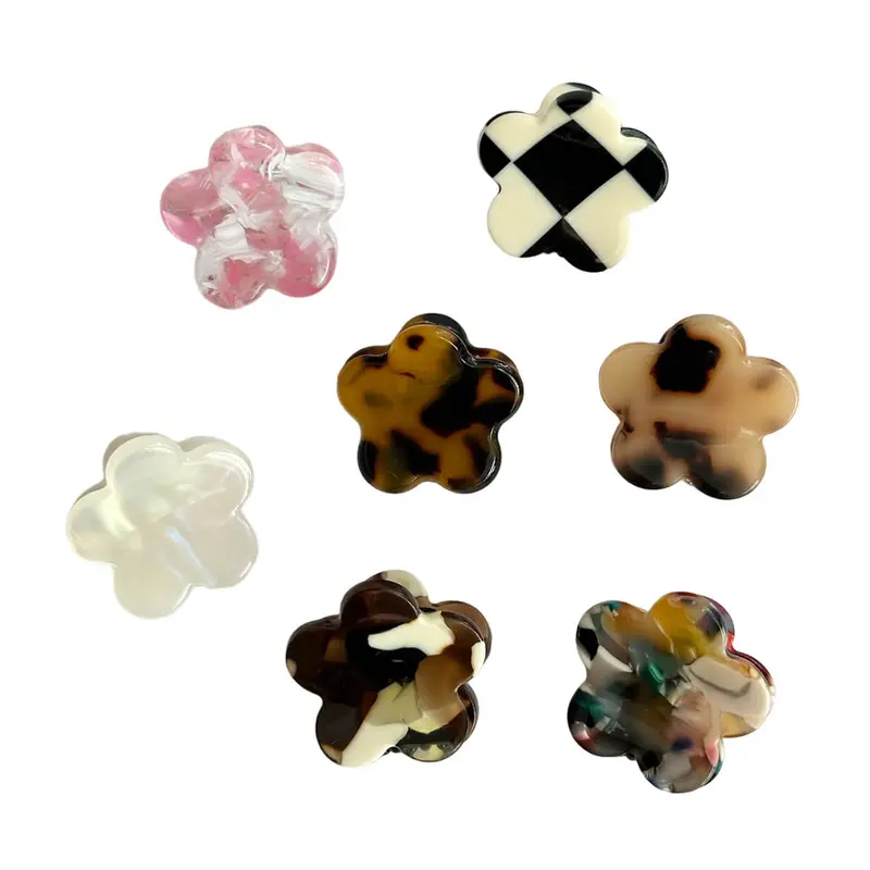 Flower Mini Hair Claw (2.5cm) in Various Colours by Hello Sakura