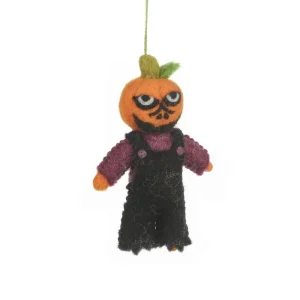 Hannibal Pumpkin Hanging Halloween Decoration by Felt So Good
