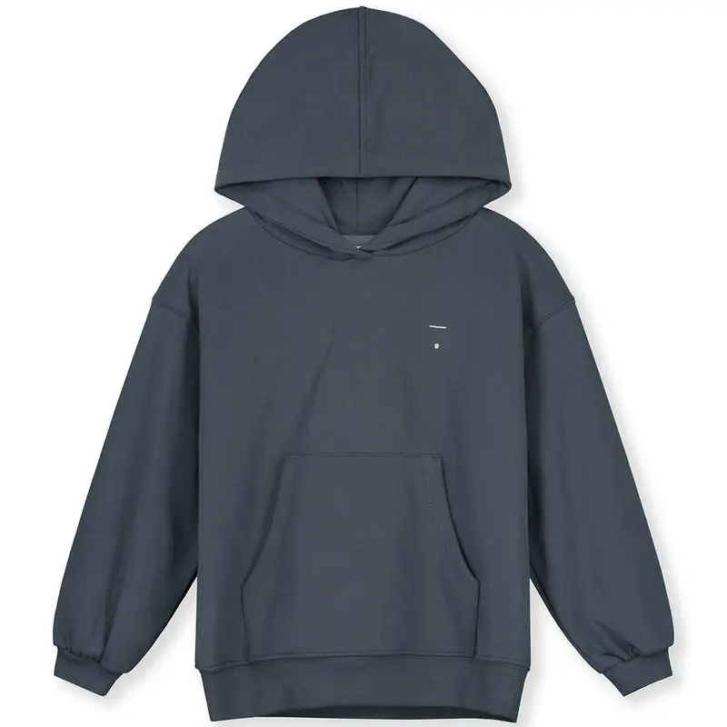 Hoodie in Blue Grey by Gray Label