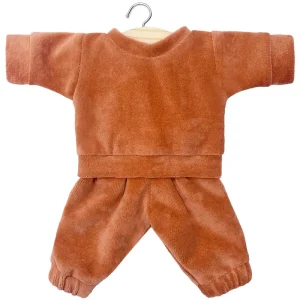 Liam Sweatshirt Outfit (34cm Doll) in Marsala by Minikane