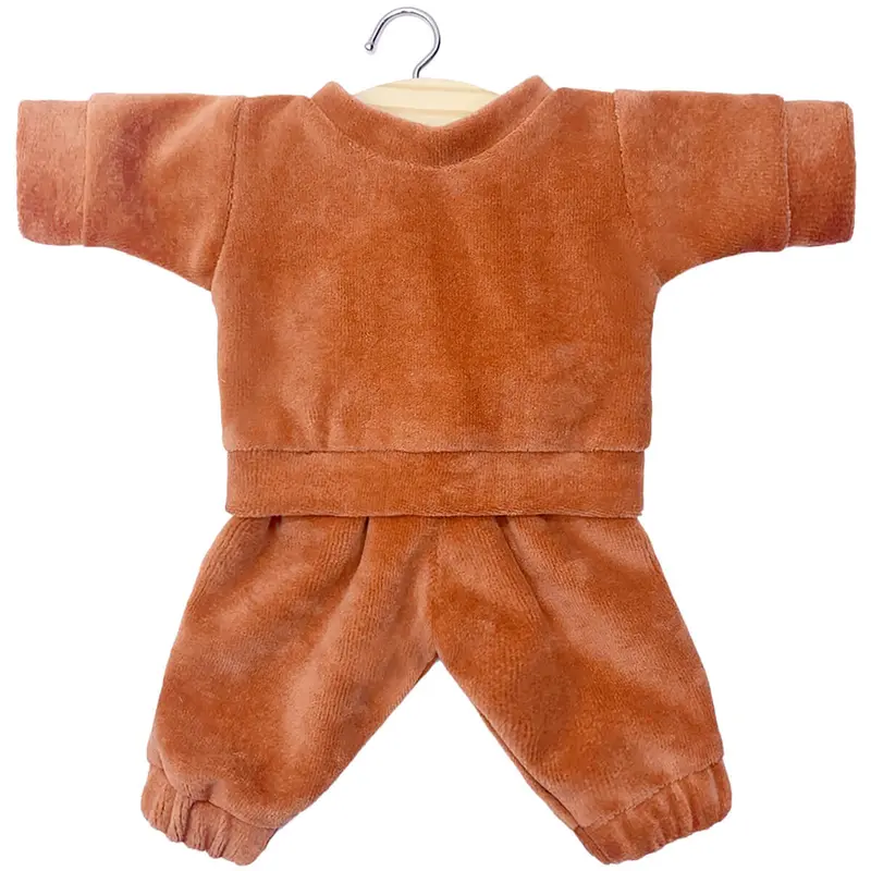 Liam Sweatshirt Outfit (34cm Doll) in Marsala by Minikane