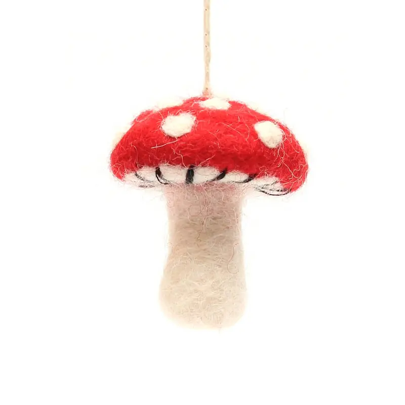Mini Toadstool Hanging Decoration by Amica