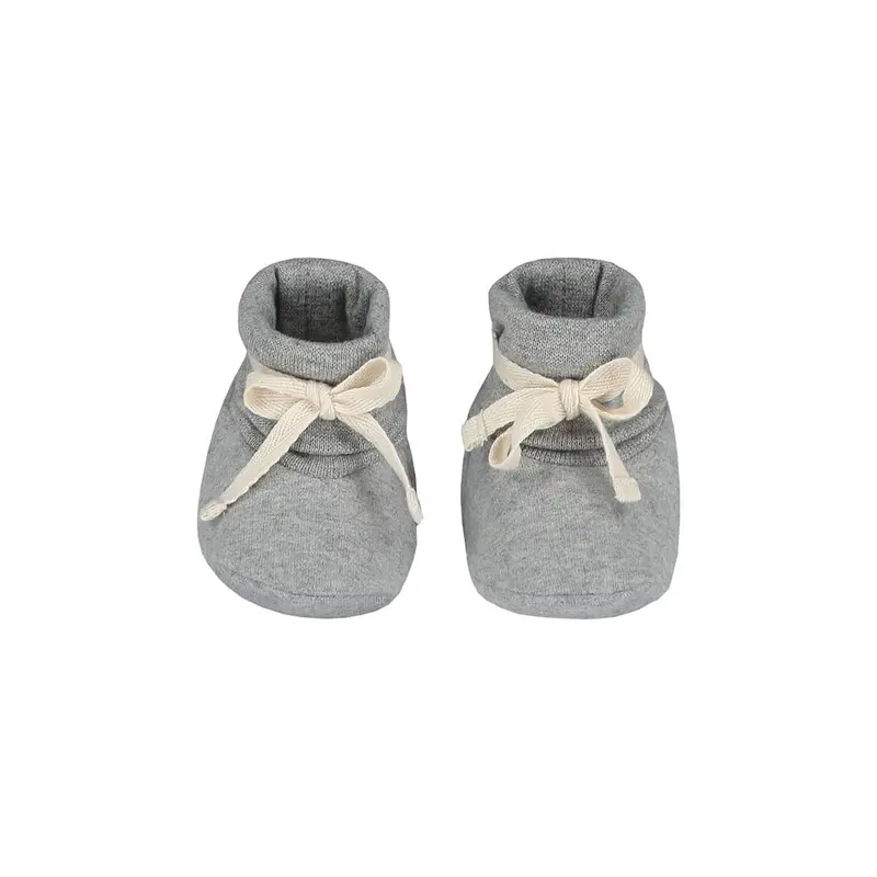 Ribbed Booties in Grey Melange by Gray Label