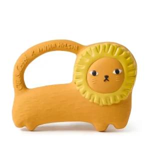 Richie Lion Teether by Oli & Carol x Donna Wilson