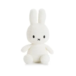 Small Corduroy Miffy in White (23cm) by Bon Ton Toys