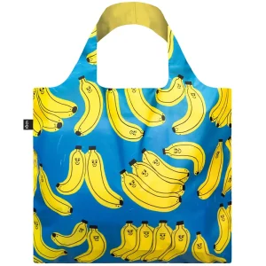 Tess Smith-Roberts Bad Bananas Recycled Shopping Bag by Loqi