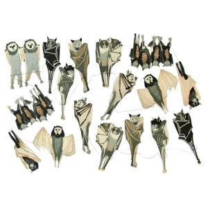 Bat Paper Garland (3 Metres) by East End Press