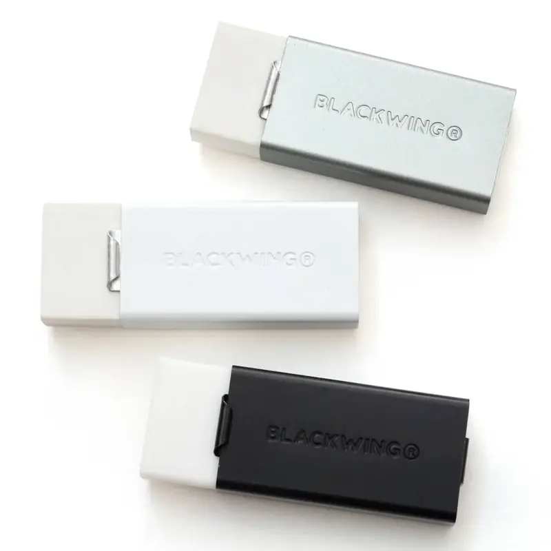 Blackwing Soft Handheld Eraser And Holder (Various Colours) by Blackwing